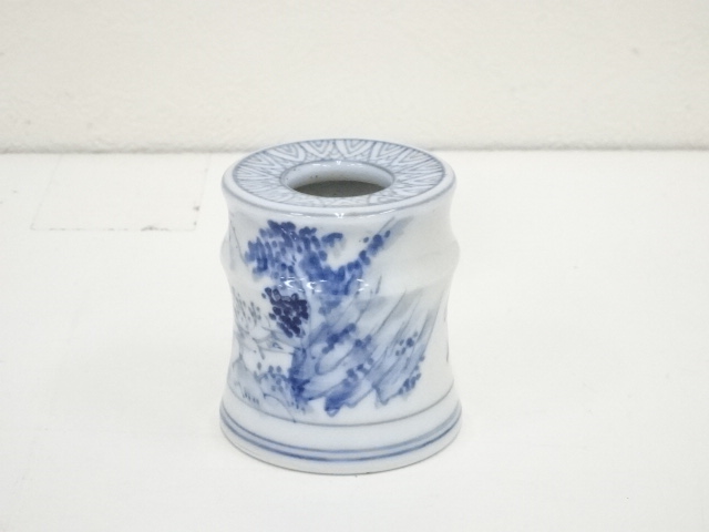 道具 ] - 道具 会津鳳山造 染付蓋置（共箱） | ネットショップ圭